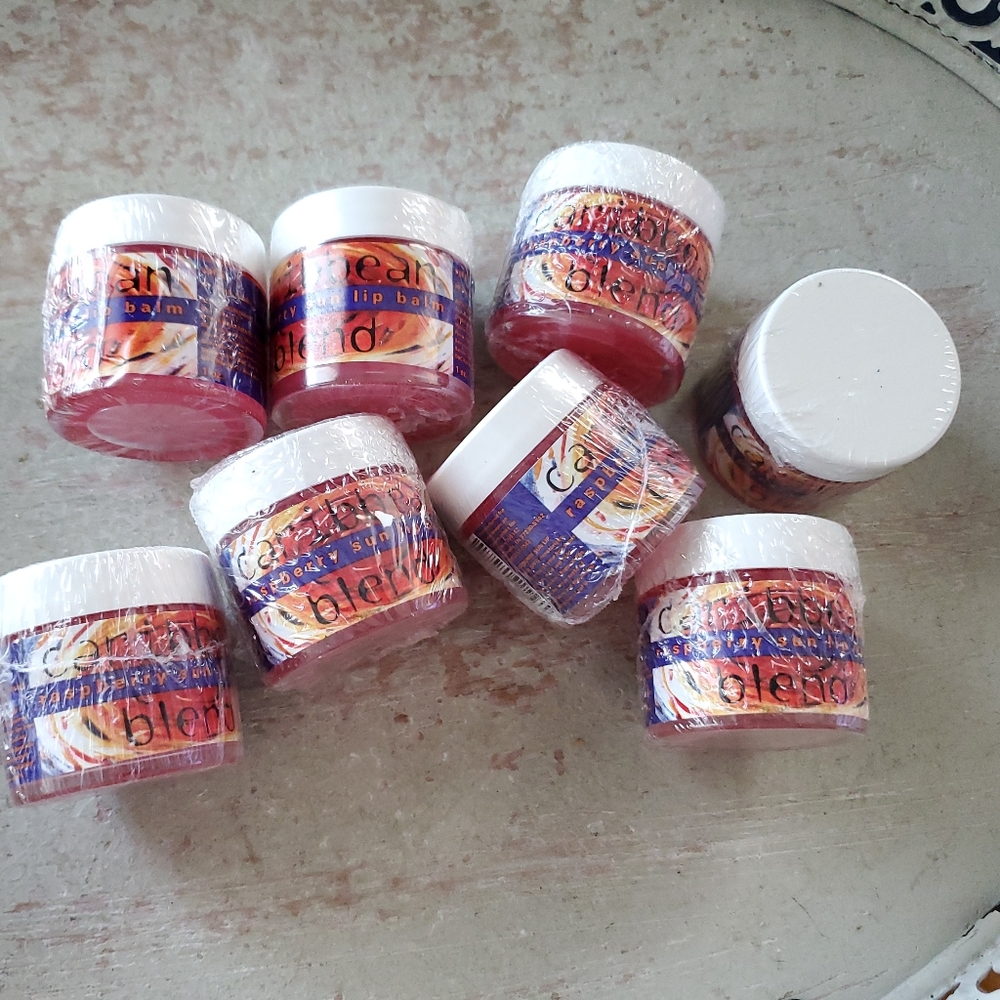 Caribbean Blend Raspberry Sun Lip Balm (5 Left)
